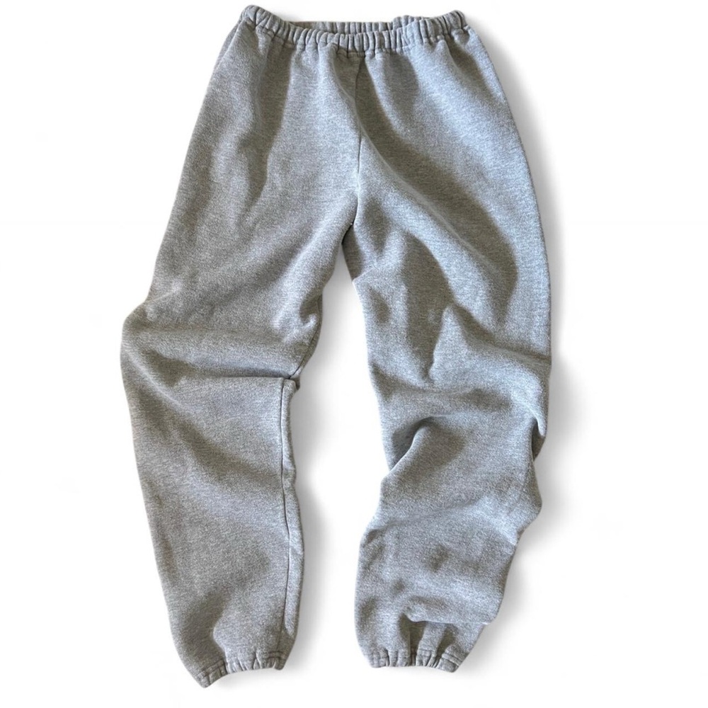 Grey Vintage Russell Athletic sweatpants with drawstring waistband